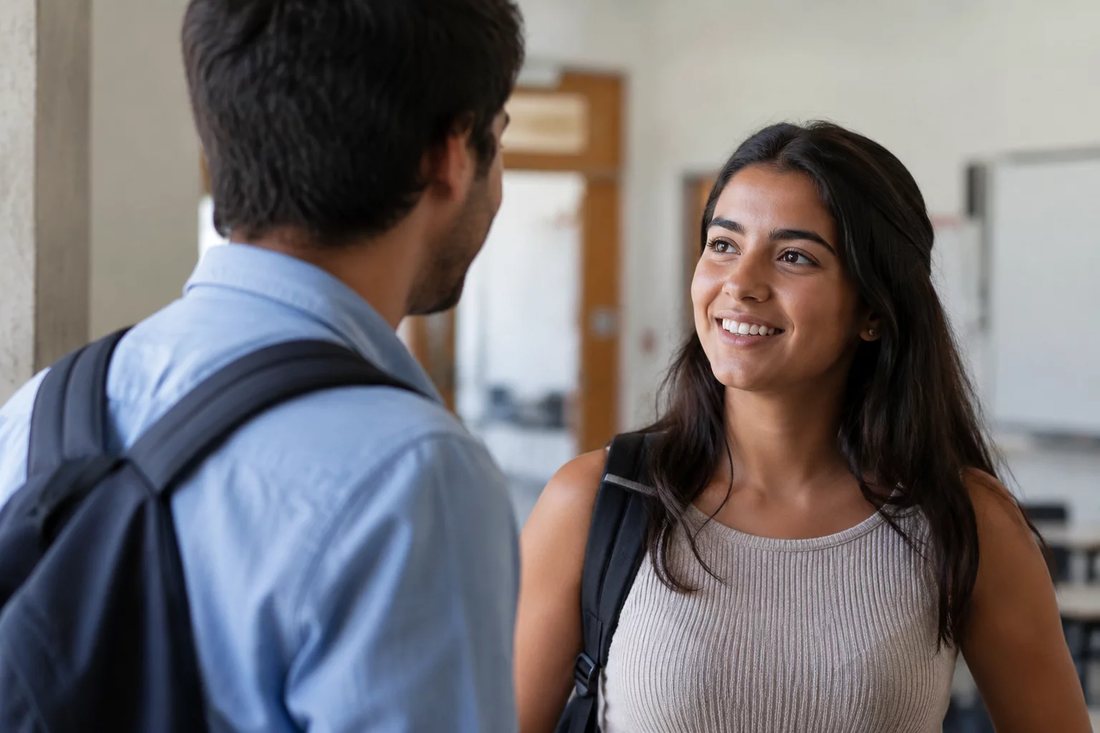 Time reunido em volta das folhas impressas com os itens da pauta do dia